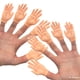 thumbnail image 1 of Finger Hands DR DINGUS Paquete de 10 manos pequeñas de hule premium, 1 of 9