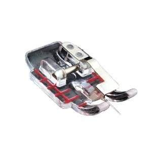 Cutex Pie de Costura Transparente de 1/4" para Costura en Canal #4129274-46 Compatible con Máquinas Husqvarna Viking