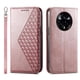 thumbnail image 1 of Funda Flip FOXDOCK para Realme 14 Pro , Estilo Billetera con Diseño Rombo, Correa de Mano y Soporte, Uso Diario, 1 of 6