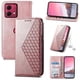 thumbnail image 1 of Funda Flip FOXDOCK para Motorola Moto G84 , Estilo Billetera con Diseño Rombo, Correa de Mano y Soporte, Uso Diario, 1 of 6