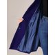 thumbnail image 5 of INSPIRE CHIC Abrigo de Mujer de Terciopelo Línea A Doble Botonadura Cuello Mao Abrigo de Invierno de Longitud Media Talla M Azul Oscuro, 5 of 6