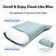 thumbnail image 4 of Cojín de viaje, almohada Lab Travel Deep Sleep, verde, 4 of 8