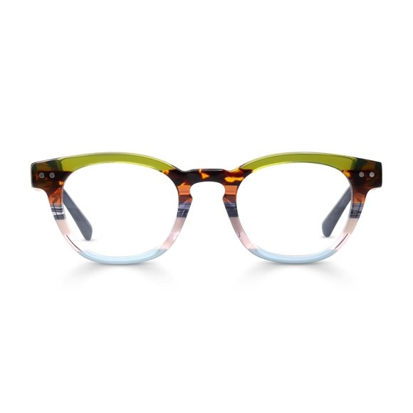 Anteojos Waylaid Earth Tone Stripe 3.50 de eyebobs