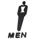 thumbnail image 4 of Letrero De WC, Letrero De Baño, Decoraciones, Tablero, Señalización, Letrero De Puerta De Baño Masculino Y Femenino, Hombre S, 4 of 5
