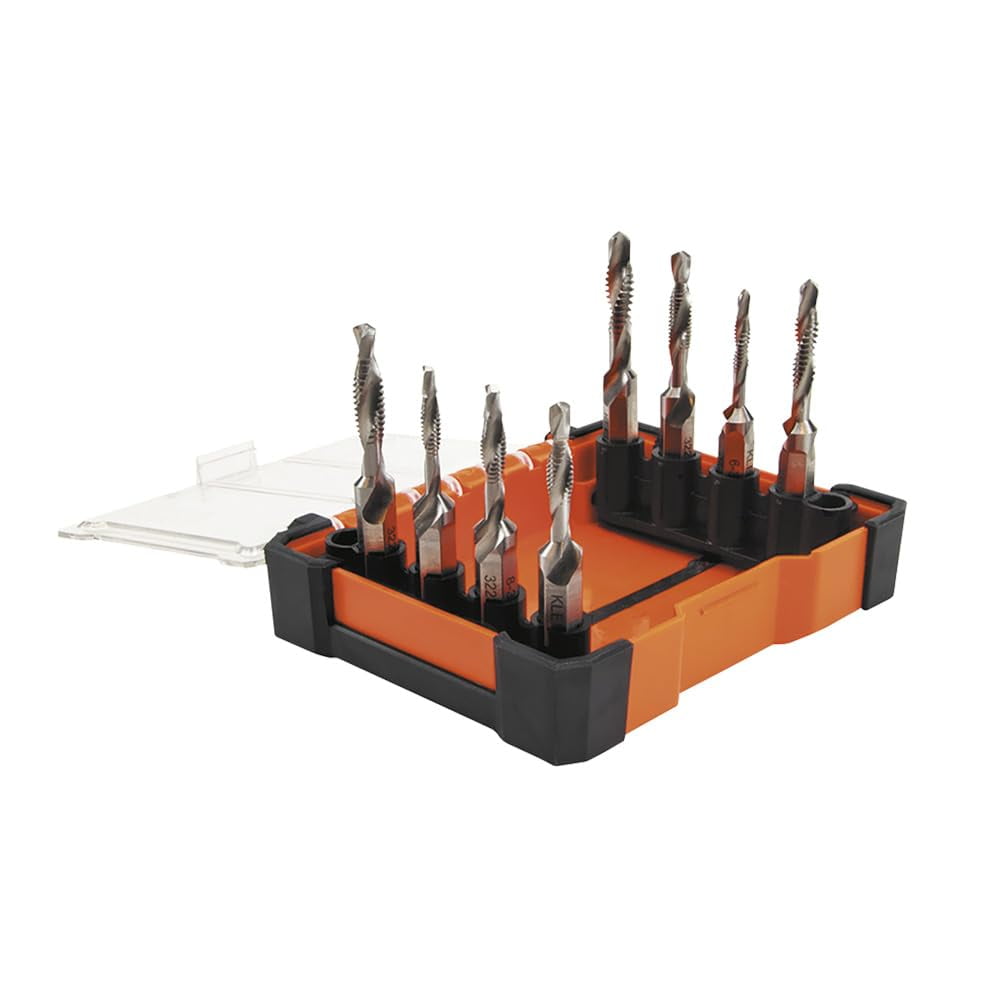 Kit De Herramientas Para Taladrar Klein Tools 32217, 8 Piezas, Para Metal