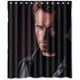 thumbnail image 1 of Cortina de ducha de Arnold Schwarzenegger con ganchos (60 x 72 pulgadas), 1 of 3