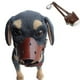 thumbnail image 2 of Bozal para perro de piel sintética antimordeduras y antiingestión, antiladridos para perros medianos y grandes., 2 of 8