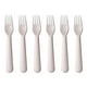 thumbnail image 3 of 6pcs Kids Plastic Forks Attractive Nordic Macaroons BPA Free Utensils, For 1-12 Years Old Baby And Children, 3 of 5