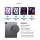 thumbnail image 3 of Funda Con Teclado Español Compatible Con iPad Air 13 M3 2025 Negro, 3 of 6