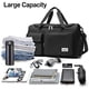 thumbnail image 3 of Bolso Deportivo Gym Nylon 28L Compartimiento Zapatos Negro, 3 of 3