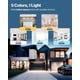 thumbnail image 3 of Luz LED empotrable Sunco, paquete de 12, 15 cm, 850 lm, regulable, 3 of 7