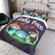 thumbnail image 3 of Sally Face Conjunto de sábanas temático, trío de piezas, cómodo y amigable con la piel, diseño único, regalo de decoración para el hogar para familiares, amigos y fans,173cm *218cm, 3 of 6