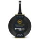 thumbnail image 2 of Wok 28 Cm Antiadherente Granito Aluminio Forjado Negro 1 Piezas, 2 of 4