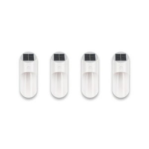 Pro Outdoor - Pack 4 Aplique Led Solar Para Exterior Blanco
