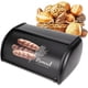 thumbnail image 2 of Caja De Pan Plana Cubo De Metal Para Almacenamiento De Alimen, 2 of 5