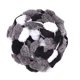 thumbnail image 2 of Pom Pom Hilo Grueso Brazo Tejer Almohada Manta Alfombra Hacer Tejido A Mano Guirnalda Blanco Negro Gris, 2 of 5