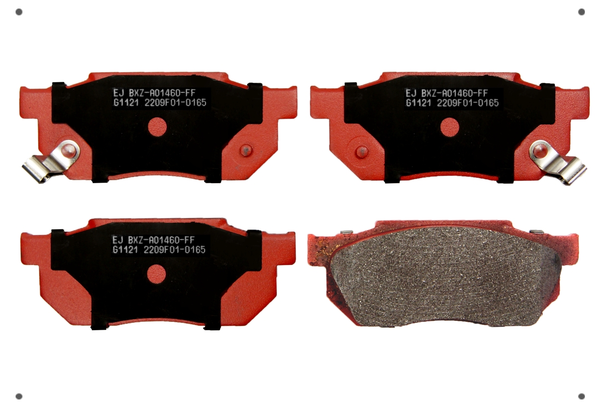 Ital Brakes Pm - Set Pastillas Frenos Ital Brakes Delanteras Para Honda Fit I 2000 2008