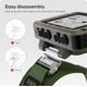 thumbnail image 4 of Correa de muñeca TUSITA para Garmin Foretrex 601/701/801/901 verde, 4 of 7