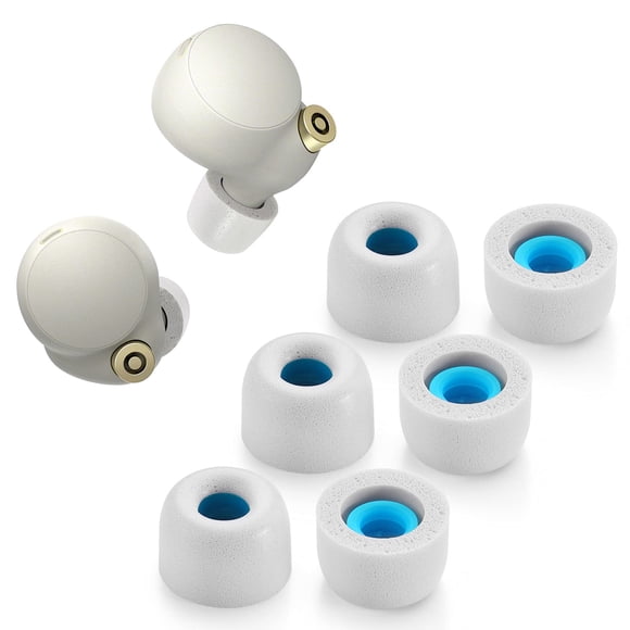 Puntas viscoelásticas para Sony WF-1000XM4/WF-1000XM3, 3 pares