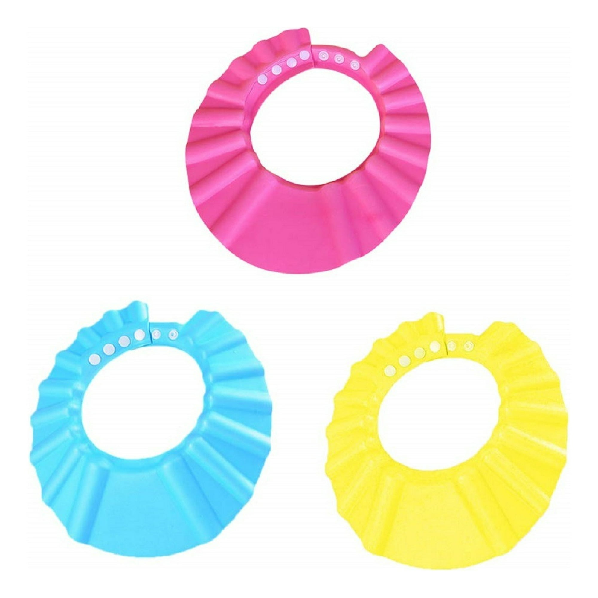 Genérico - Set 9 Visera Gorro Ducha Proteccion Baño Lavado Bebe Lau