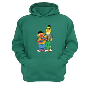 Genérico - Polerón Canguro Enrique Y Beto Verde Aguamarina Talla Xl Unisex