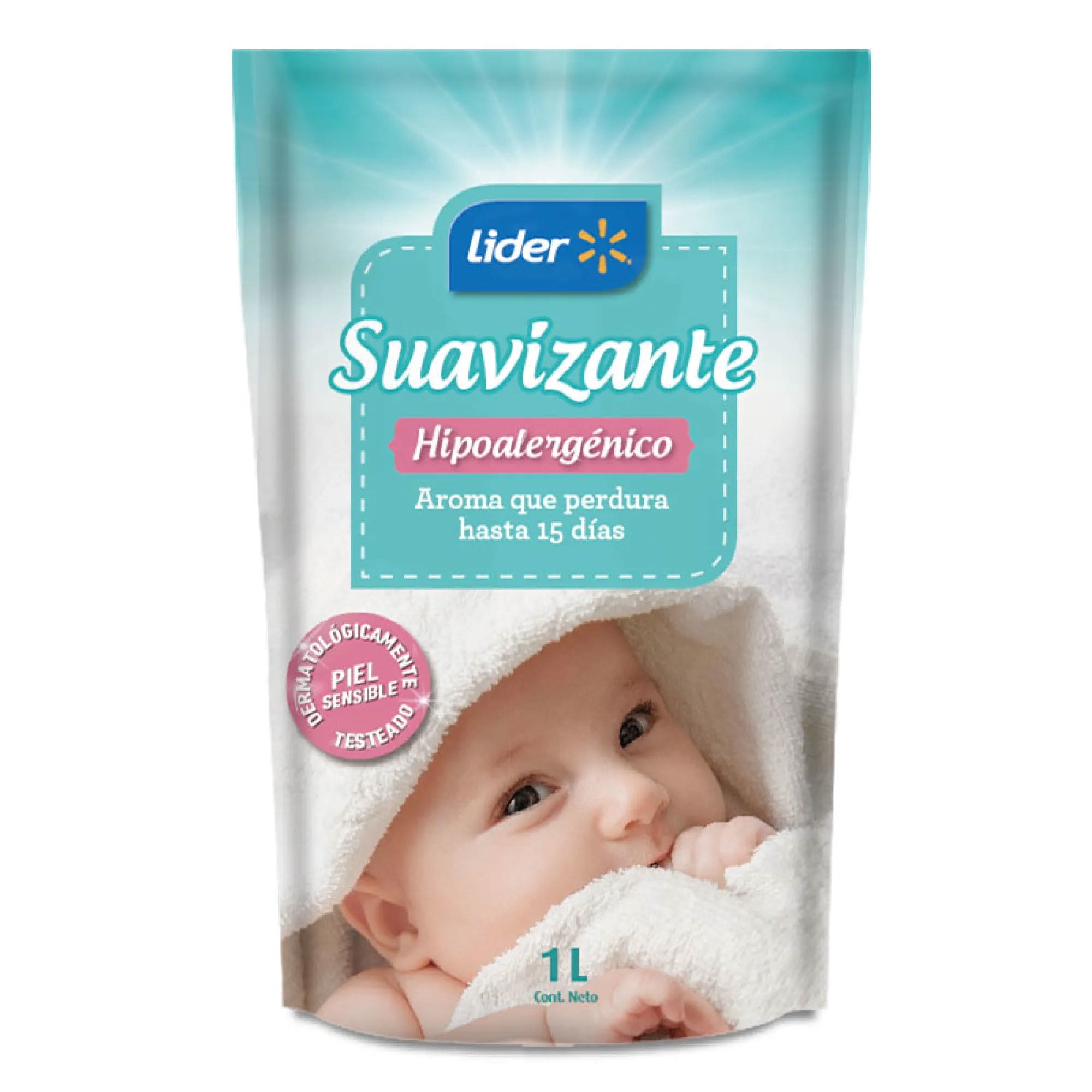 Suavizante Líquido Piel Sensible Doypack 1 L Lider