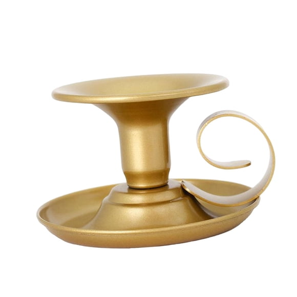 Candelero De Hierro Vintage, Regalo De Inauguración De La Casa, Artesanía Para Boda, Halloween, Hogar Dorado