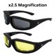 thumbnail image 5 of Gafas de sol de seguridad Birdz Oriole bifocales negras 2.5X con lentes, 5 of 9
