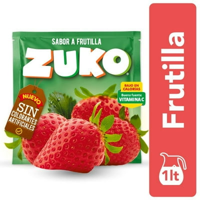 Refresco Sabor Frutilla Sobre 15 G Zuko