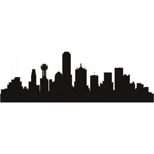 Rienda Libre Graphics - Decomural Dallas Texas Usa City Skyline Ws-15429