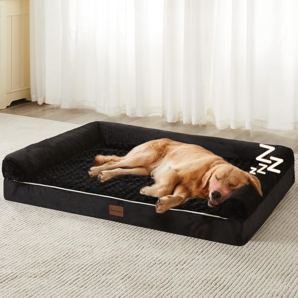 Cama ortopédica impermeable para perros grandes BFPETHOME