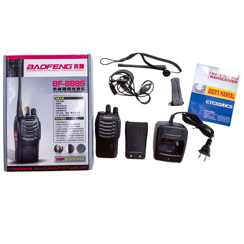 Genérico - Walkie-Talkie Generico Radio Bf - 1 Unidad