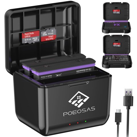 Set De Batería Y Cargador Poeosas 360 X4