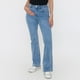 thumbnail image 2 of Jeans Mujer Flare Fit Azul Medio Liso Corona, 2 of 5