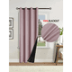 thumbnail image 4 of 2 Paños Cortinas Belug Engomada Tela Fresca rosa claro 220x132 cm, 4 of 5