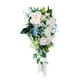 thumbnail image 4 of Boda romántica Novia Ramo de mano Flores rosas 50x25 cm Flores artificiales para el Día de San Valentín Despedida de soltera Festival, 4 of 5