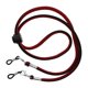 thumbnail image 1 of Retenedor De Gafas De Sol Ajustable Anti Pérdida Correa De Gafas Adultos Niños Hombres Mujer Rojo Y Negro, 1 of 5