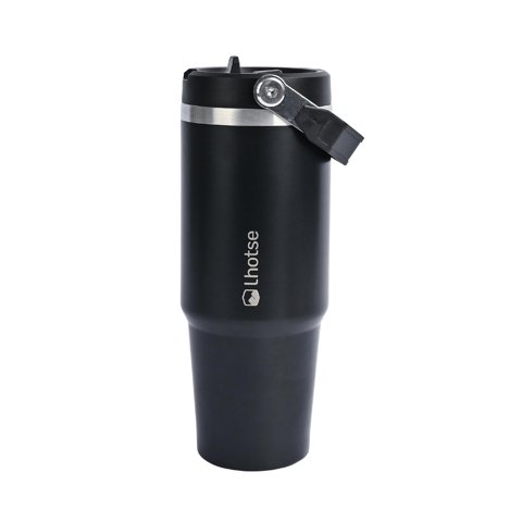 Botella Térmica Insulada Lhotse Travel Mug 900Ml Negro