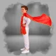 thumbnail image 3 of Traje Tirana Diablada Niños / Fiestas Patrias /bailes Tipico, 3 of 4