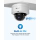 thumbnail image 5 of Sistema de cámaras de seguridad Forcovr 4K, 6 cámaras de 8 MP, PoE, IP67, IA, 5 of 9