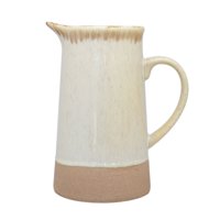 Jarro Ceramica Artesanal De 1300Ml Con Mango Menaje Wayu