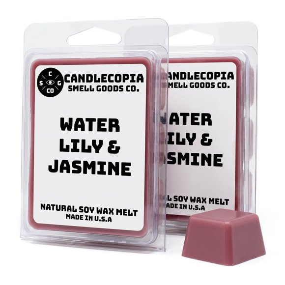 Candlecopia - Derretibles de Cera Lirio de Agua y Jazmín (2 unidades)
