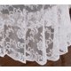 thumbnail image 3 of Mantel redondo vintage blanco 305 cm – LinenZone, 3 of 5