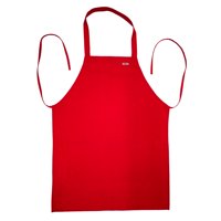 Mediaplayer - Pechera De Alta Resistencia Texturada - Cocina - Chef - Color Roja