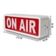 thumbnail image 2 of Estudio de grabación Light Sign ON AIR o Home Studio, color blanco, 2 of 7