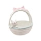 thumbnail image 5 of Cesta De Pascua De Conejo De Cerámica Cuencos De Conejito De Porcelana Maceta Decoración Para El Hogar 16cmx15.5cmx18.3cm, 5 of 5