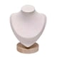thumbnail image 2 of Soporte De Exhibición Del Busto De La Joyería De La Cadena Del Collar Para Los Espectáculos De La Tienda De La Encimera Beige, 2 of 6