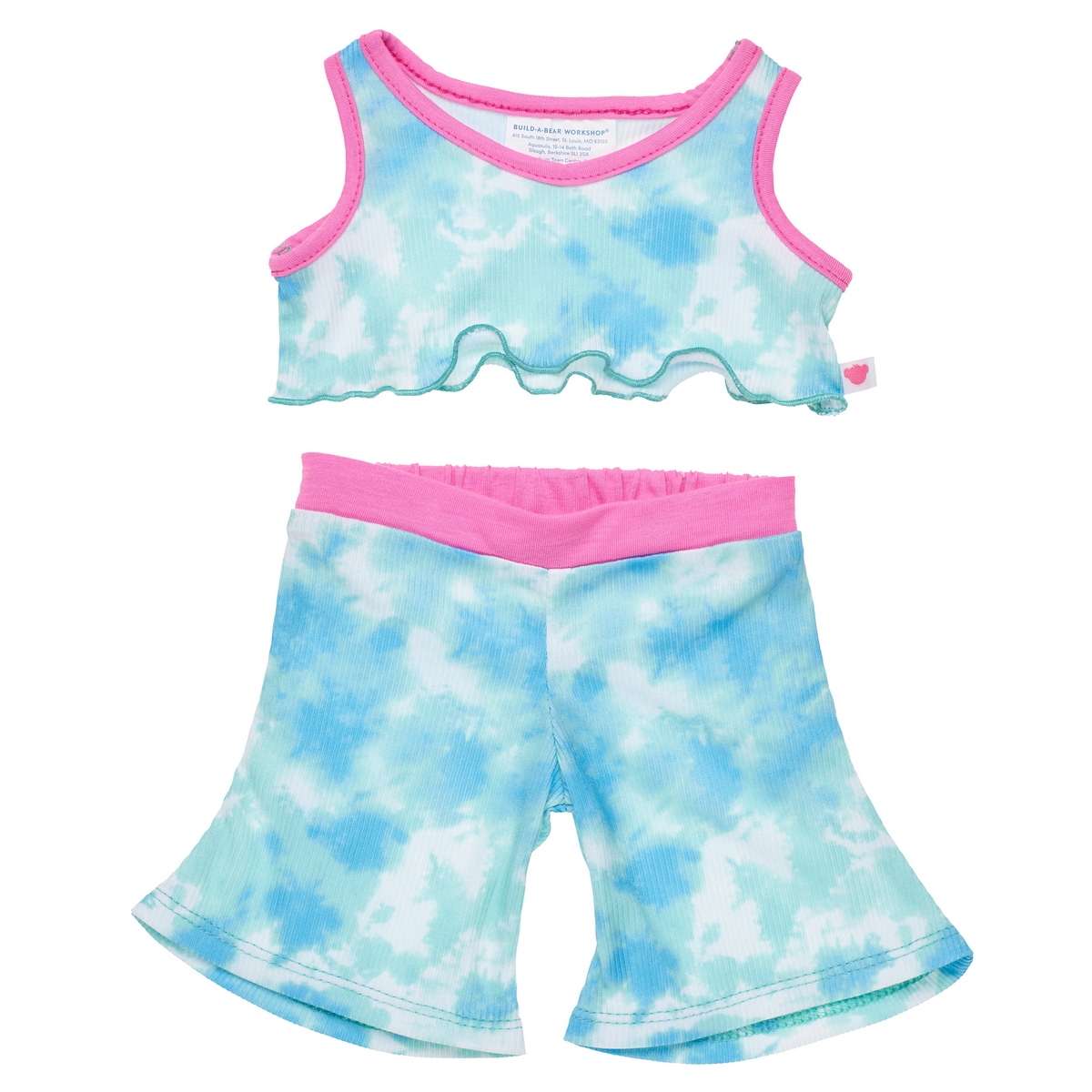 Build A Bear - Set 2 Piezas Tie Dye Build-A-Bear
