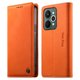 thumbnail image 1 of Funda Billetera de Cuero para [Realme 15/15 Pro], Bloqueo RFID, Tarjetas y Soporte Naranja, 1 of 5