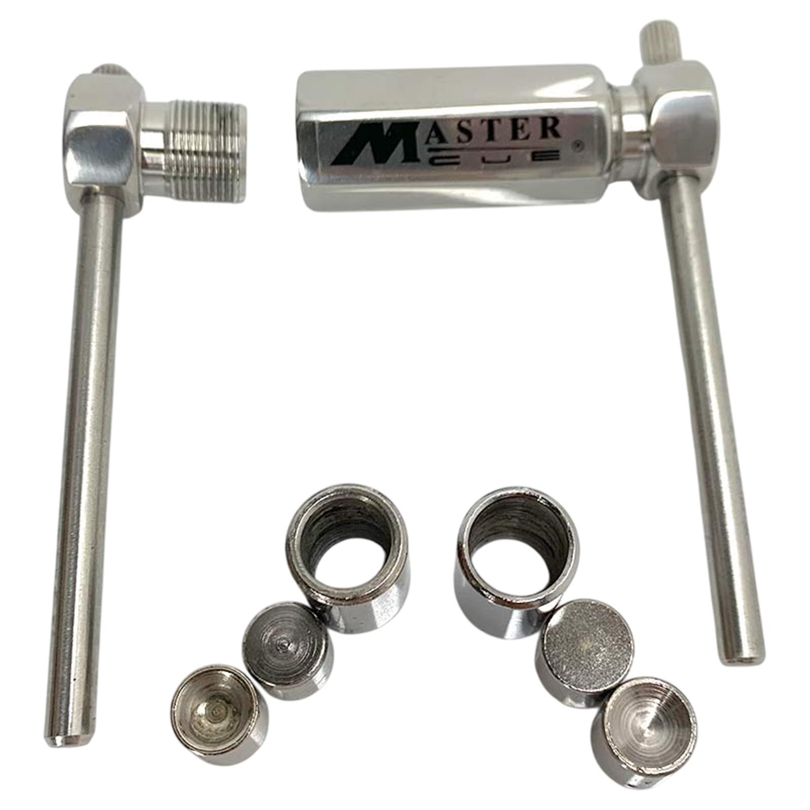 Magideal - Compresor De Punta De Taco De Billar, Herramienta Ligera Para Prensar La Punta Del Taco De Billar